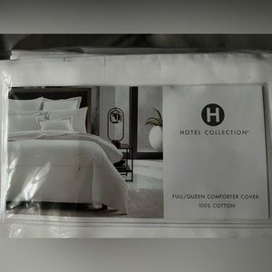 Hotel Collection Full/Queen Comforter Cover 100% Cotton
